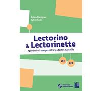 Lectorino & Lectorinette Ce1-Ce2 - Apprendre À Comprendre Les Textes Narratifs (1 Cd-Rom)