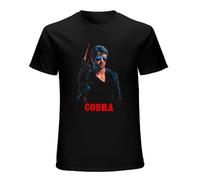 Lectoure Pure Men's City Cobra Sly Cult Movie T-Shirt Black XL