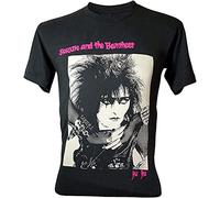 Lectro Men's Siouxsie and The Banshees Punk Rock T Shirt Black Size Medium