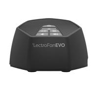 LectroFan Evo ASM1020-KK Machine à Bruit Blanc avec 22 Ventilateurs Uniques et Non Bouclés, Sons Blancs et Minuterie de Sommeil (Noir)