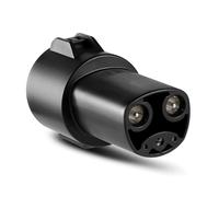 Lectron J1772 vers Tesla Adaptateur 80 ampères (250 V) - Adaptateur de Charge EV Compatible avec Tesla Model S/3/X/Y/Cybertruck et Tous Les véhicules électriques de l'Alliance NACS (Noir)