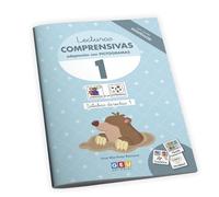 Lecturas comprensivas 1. Cuaderno de refuerzo escolar I Educación infantil I Ejercicios de comprensión lectora. Leo sílabas directas 1. Adaptación con pictogramas. Editorial GEU.