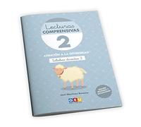Lecturas comprensivas 2. Cuaderno de refuerzo escolar I Educación infantil I Ejercicios de comprensión lectora. Leo sílabas directas 2. Pauta cuadrícula I Editorial GEU.