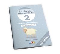 Lecturas comprensivas 2. Cuaderno de refuerzo escolar I Educación infantil I Ejercicios de comprensión lectora. Leo sílabas directas 2. Pauta montessori I Editorial GEU.