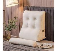 Lecture avec Portable Oreiller De Lecture pour Lit avec Cale Nuque & Bras - Confort Et Ergonomie Coussin Cale Dos Canap← pour Lit & Fauteuil & Mousse ¢ m←Moire de Forme Lombaire ergonomiqu