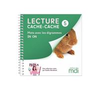 Lecture cache-cache - Livre 5 - Digrammes ON, IN - Sandra Barabinot - Mdi Eds - broché - Scolaire / Universitaire