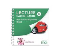 Lecture cache-cache - Livre 6 - Digrammes OI, AN - Sandra Barabinot - Mdi Eds - broché - Scolaire / Universitaire