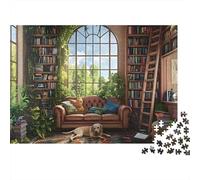 Lecture Confortable Nook Puzzle 1000 Pièces Carton Premium pour Couples, Entraînement De Concentration, Loisir en Intérieur, Cadeau De Maison Neuve Idéal 70x50cm/1000pcs
