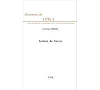 Lecture De Encore - Cours De 2005 Sur Le Livre Xx Du Séminaire De Lacan