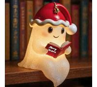 Lecture de fantômes d'Halloween, décoration d'Halloween pour chambre d'enfant, bureau et salon, figurine de fantôme mignonne comme compagnon de lecture et jouet, décoration d'Halloween pour chambre à