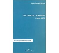 Lecture de l'étourdit Lacan 1972 - Christian Fierens - L'harmattan - broché - Essai