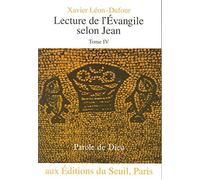 Lecture de l'Évangile selon Jean, tome IV