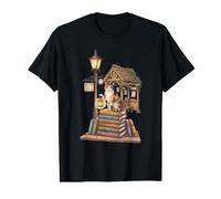 Lecture de Livres pour étudiants sur la rentrée Scolaire avec Un Chat Mignon T-Shirt Graphique avec Valeur