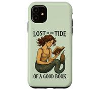 Lecture de Mermaid Lost in The Tide of a Good Book Ocean Coque pour iPhone 11