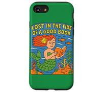 Lecture de Mermaid Lost in The Tide of a Good Book Ocean Coque pour iPhone SE (2020) / 7/8