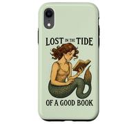 Lecture de Mermaid Lost in The Tide of a Good Book Ocean Coque pour iPhone XR