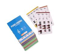 Lecture de notes de piano - Tuteurs de clef, 1 jeu de cartes d'apprentissage pour la reconnaissance du personnel, ensemble d'étude de notation avec guide de référence, accessoire musical, jeux