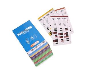 Lecture de notes de piano - Tuteurs de clef, 1 jeu de cartes d'apprentissage pour la reconnaissance du personnel, ensemble d'étude de notation avec guide de référence, accessoire musical, jeux