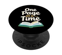 Lecture de Sensibilisation à l'alphabétisation de l'enfance Sauve des Vies Lecteur PopSockets PopGrip Adhésif