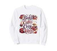 Lecture des Amateurs de Livres de café | Professeur bibliothécaire Amusant et Confortable Sweatshirt