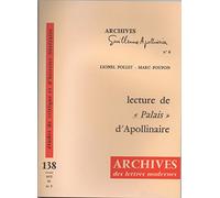 Lecture du "palais" d'apollinaire