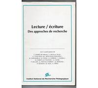 Lecture-Écriture - Des Approches De Recherche