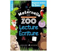 Ma maternelle avec Une Saison Au Zoo Moyenne section - lecture-écriture - Aurore Meyer - Larousse - broché - Scolaire / Universitaire