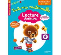 Lecture écriture, petite section
