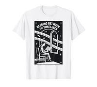 Lecture Entre Les Chronologies | Voyage dans Le Temps | Livres T-Shirt