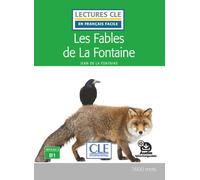 Lecture Fables de la Fontaine niv. B1 - Jean de la Fontaine - Cle International - broché - Méthode de langue