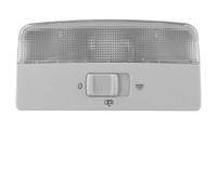 Lecture Intérieure Pour Polo Pour Golf T5 Caddy Pour Skoda Pour Fabia | Pour Rapid pour Seat pour Ibiza, lampe de lecture dôme de voiture, éclairage intérieur, 6Q0947105M, gris, noir