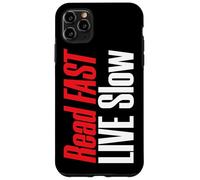 Lecture Lente en Direct Rapide pour Les Amateurs de Livres Coque pour iPhone 11 Pro Max