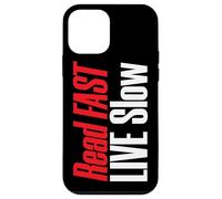 Lecture Lente en Direct Rapide pour Les Amateurs de Livres Coque pour iPhone 12 Mini