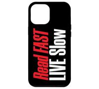 Lecture Lente en Direct Rapide pour Les Amateurs de Livres Coque pour iPhone 12 Pro Max