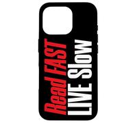 Lecture Lente en Direct Rapide pour Les Amateurs de Livres Coque pour iPhone 16 Pro