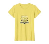 Lecture Magique des Membres du Club de Lecture T-Shirt, Femme, Citron, 3XL