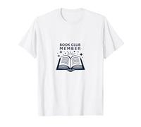 Lecture Magique des Membres du Club de Lecture T-Shirt, Homme, Blanc, 3XL