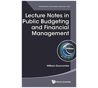 Lecture Notes In Public Budgeting And Financial Management