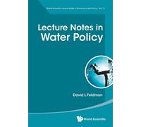 Lecture Notes In Water Policy