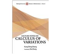 Lecture Notes On Calculus Of Variations