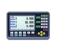 Lecture numérique, Ensemble de lecture numérique LCD DRO à 3 axes et 2 axes avec 2/3 pièces, échelle linéaire 50-1000 mm, encodeur, règle, 13 langues for le fraisage au tour,Opération simple(GCS908-3