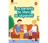 Lecture Piano CE1 - Album Les parents de Mano se séparent - Pack de 5: Période 4