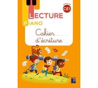 Lecture Piano Ce1 - Cahier D'écriture