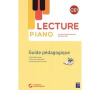 Lecture Piano Ce1 - Guide Pédagogique (1 Cd-Rom)