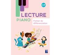 Lecture piano fichier de differenciation cp - Sandrine Monnier-Murariu - Retz Eds - broché - Scolaire / Universitaire