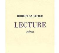 Lecture Poèmes - Robert Sabatier - Albin Michel - broché - Poésie
