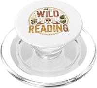 Lecture Tshirt Bookworm Reader Kids Library School Lire PopSockets PopGrip pour MagSafe