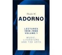 Lectures 19491968 Volume 1 - Theodor W. Frankfurt School Adorno - John Wiley and Sons Ltd - Livre en Anglais - Paperback Theodor W. Frankfurt School AdornoTheodor W. Frankfurt School Adorno (Auteur)