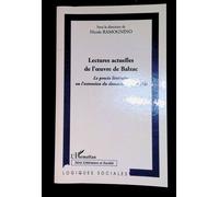 Lectures Actuelles D'oeuvres De Balzac 1