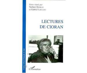 Lectures de cioran - Norbert Dodille - L'harmattan - broché - Livre